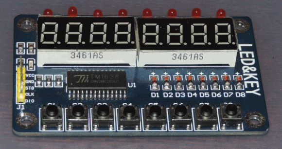TM1638 module